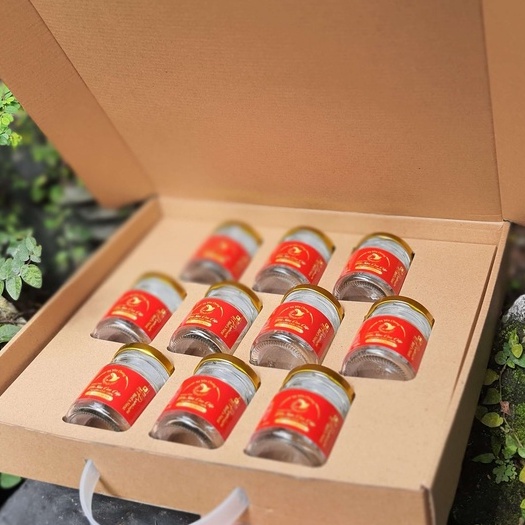 Hộp cao cấp đựng 10 hủ yến chưng