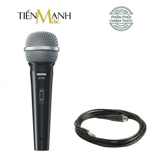 [Chính Hãng] Mic Shure SV100 Có Dây Cầm Tay Vocal Microphone Karaoke Micro SV100-X