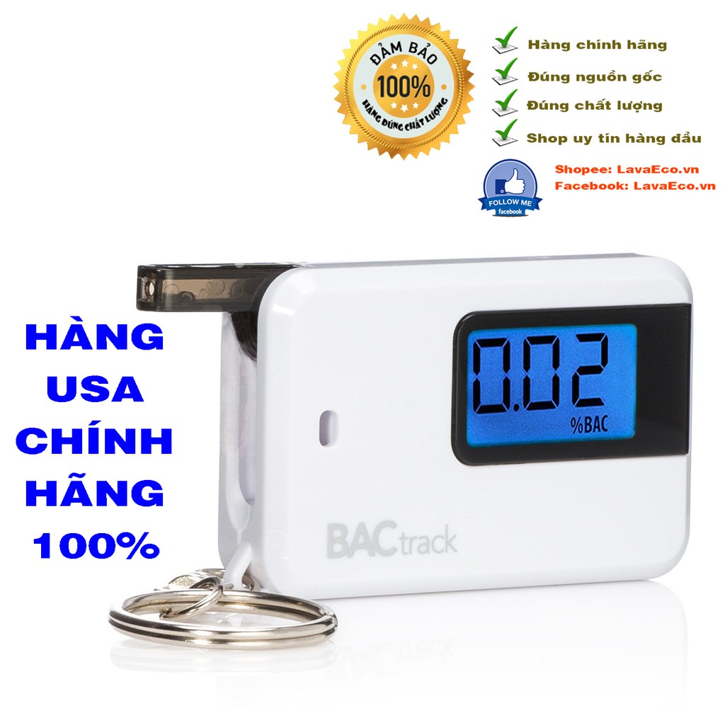 Máy đo nồng độ cồn hơi thở-BACtrack Go Keychain Breathalyzer