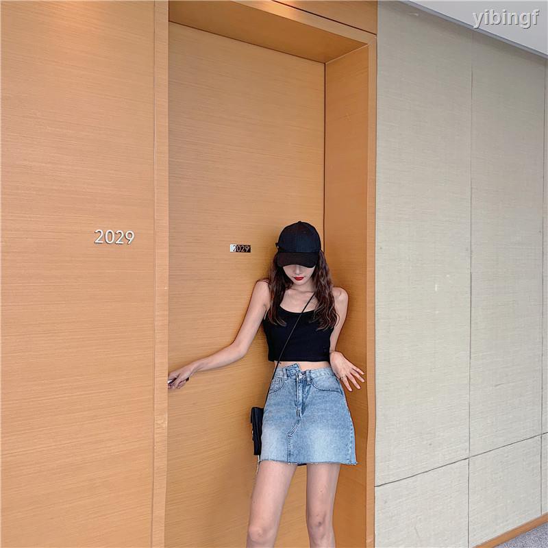 Chân Váy Denim Lưng Cao Ôm Dáng Thời Trang Cho Nữ | BigBuy360 - bigbuy360.vn