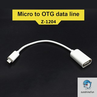 Cáp chuyển đổi dữ liệu Micro USB OTG cho Samsung HTC Android