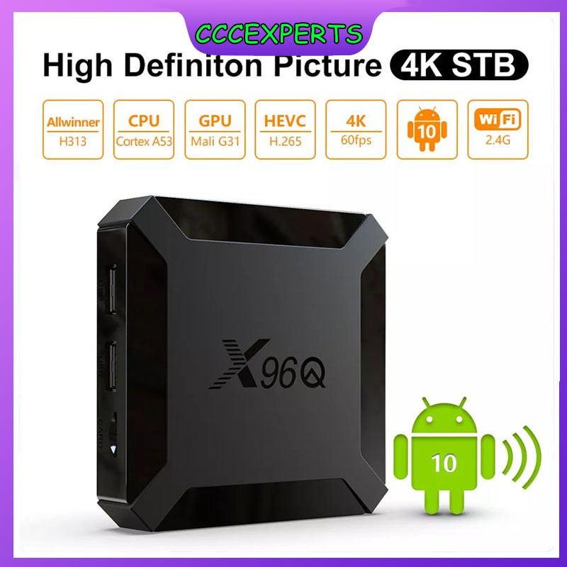 【CcExperts】Bộ Tv Box Android 10.0 4k 2.4g Wifi X96 Top Box 1gb 2gb Pk Hk1 Và Phụ Kiện