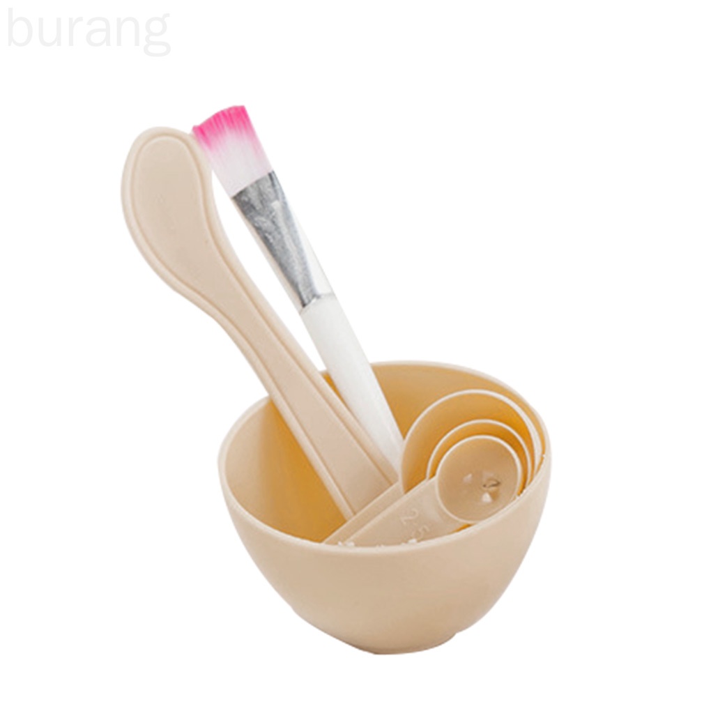 [Hàng mới về] Bộ Dụng Cụ Đắp Mặt Nạ 4 Món An Toàn Tiện Lợi