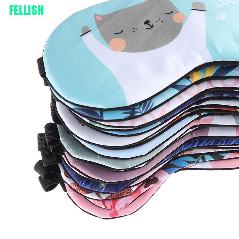 Mặt nạ bịt mắt chất liệu cotton hỗ trợ giấc ngủ tiện dụng