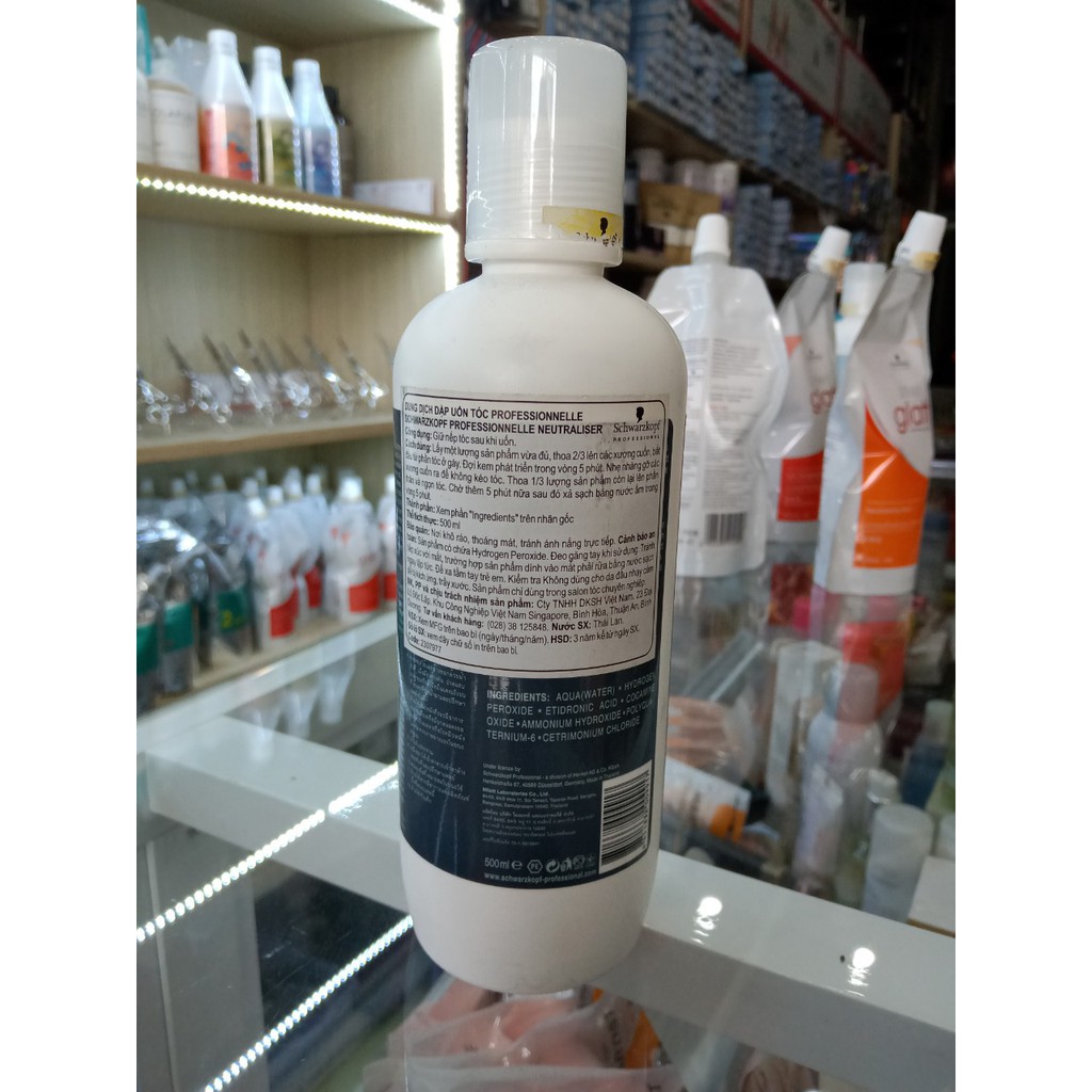 KEM DẬP UỐN TÓC STRAIL GLATT NEUTRALZER 500ML