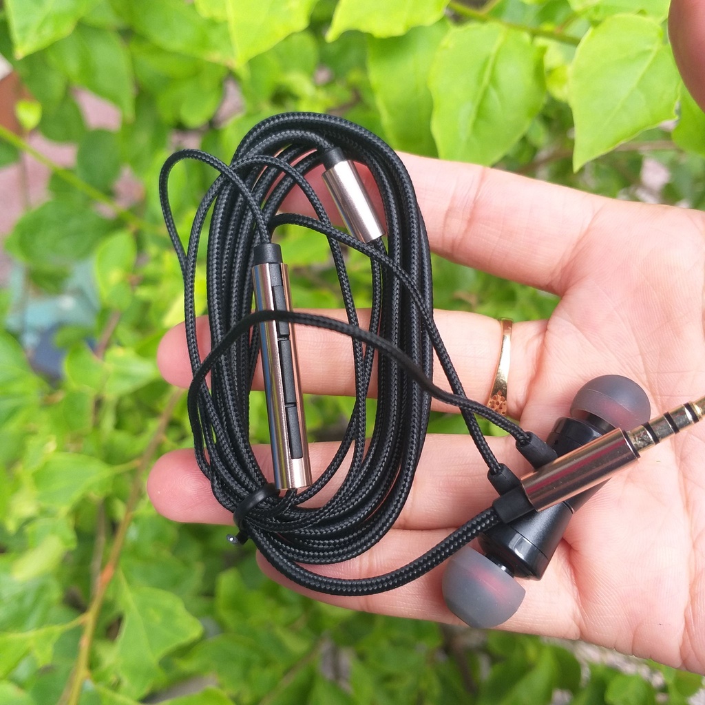 Tai nghe Nhét Có Dây Jack 3.5 mm Hiệu Tekin YT-1 Bass Cực Mạnh Âm Thanh Sôi Động Giá Siêu Rẻ