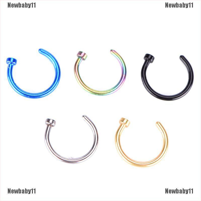 Khuyên Mũi Bằng Thép Phẫu Thuật Thiết Kế Mỏng