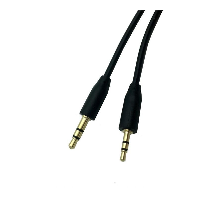 CÁP 2 ĐẦU JACK 3.5 ĐEN 20CM