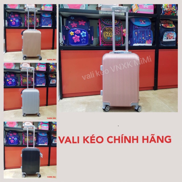 Vali kéo du lịch Hùng Phát size 20inch 24inch 28inch vnxk valy kéo nhựa chịu lực có khoá mã bảo hành dài hạn