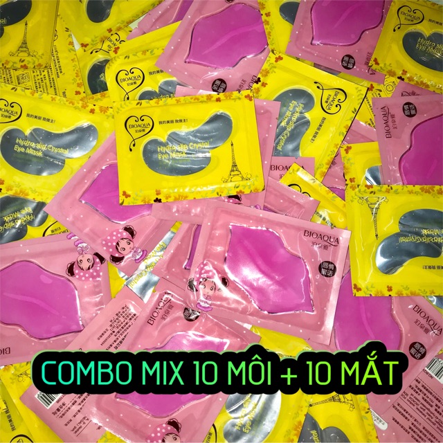 COMBO MIX 1O MASK MÔI + 1O MASK MẮT