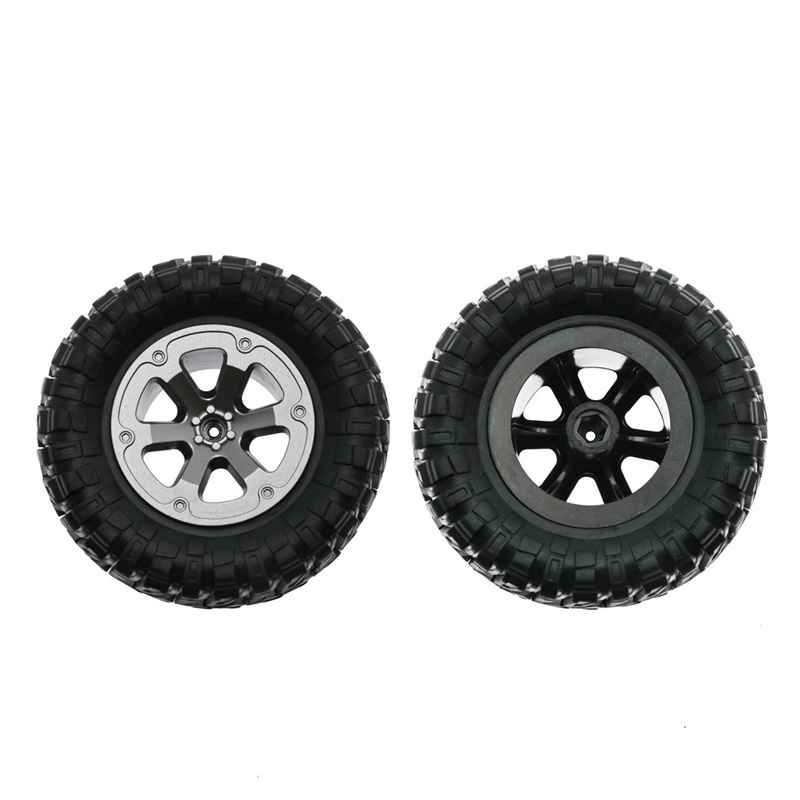 Bánh xe lốp 4 cái 73mm cho WPL C14 C24 B24 B36 MN D90 MN-90 MN99S FY003 FY004 RC Phụ kiện nâng cấp ô tô
