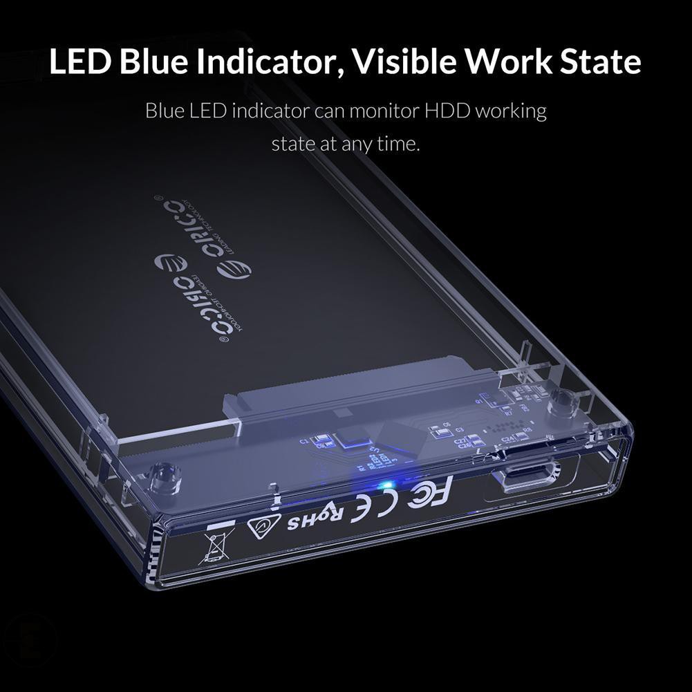 Hộp Đựng Ổ Cứng Ngoài Orico Usb 3.1 Type C Sang 2.5 Sata | BigBuy360 - bigbuy360.vn
