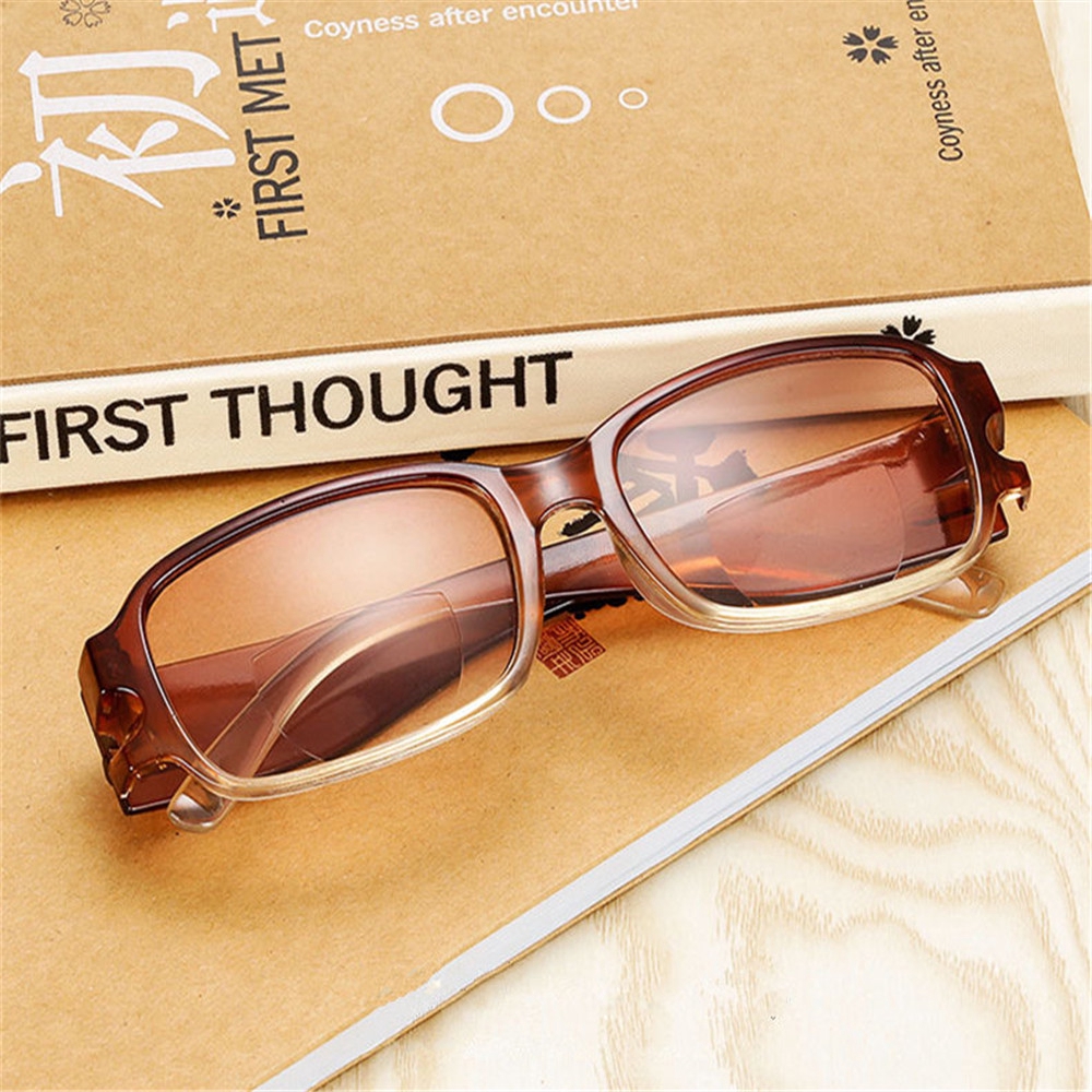 Mắt kính đọc sách nhìn gần và xa sử dụng kép độ +1.00~+4.00 thời trang dành cho nam và nữ