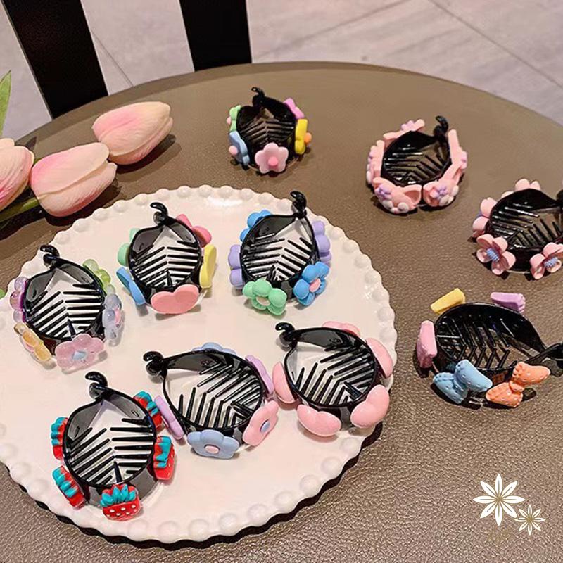 【kifli】Kẹp Tóc Hình Hoạt Hình Xinh Xắn Cho Bé Gái