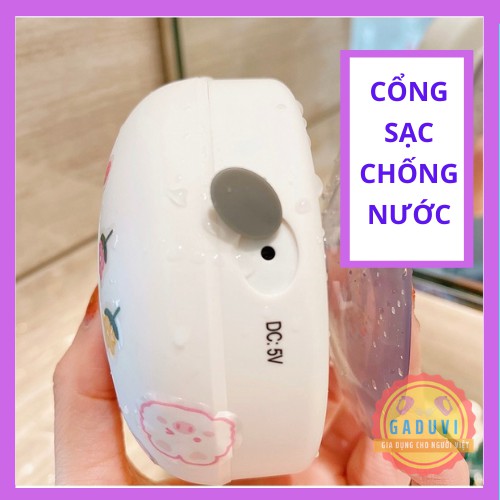 Loa Bluetooth Mini Chống Nước Gắn Tường Không Dây Giá Rẻ Tặng Kèm Sticker GADUVI (BẢO HÀNH 1 ĐỔI 1) G1