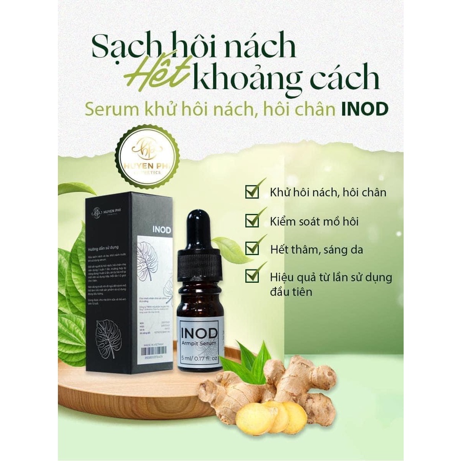 HÔI NÁCH HUYỀN PHI SERUM INOD- khử sạch hôi nách triệt hôi chân ngăn tiết mồ hôi sáng da mờ thâm | BigBuy360 - bigbuy360.vn