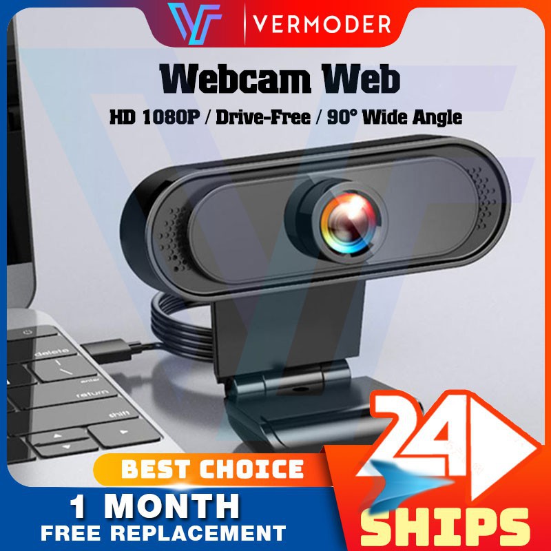 Webcam Mini HD 1080p 720p Rõ nét Chân thực Tích Hợp Micro Cho Máy Tính/TV | BigBuy360 - bigbuy360.vn
