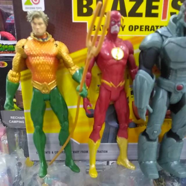 Set 7 Mô Hình Nhân Vật Siêu Anh Hùng Dc Justice League