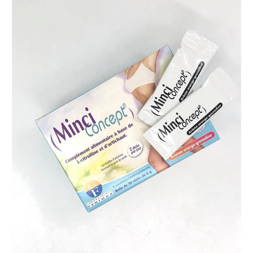 Trà Gỉam Mỡ Minci Concept Pháp 30 Gói