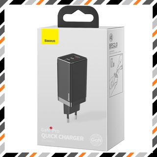 Bộ sạc nhanh thế hệ mới Baseus GaN2 Pro 65W Mini Travel Quick Charger GaN 65W cho Smartphone / Macbook/ Laptop