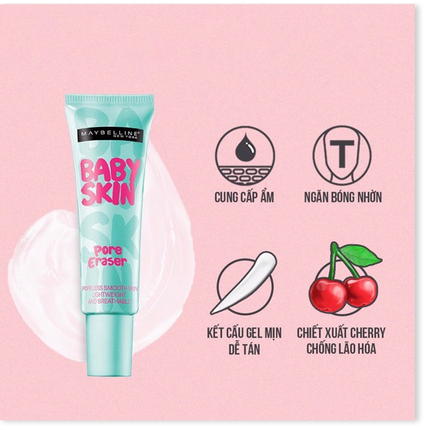 Kem lót BB Maybelline Baby Skin Pore Eraser 22ml