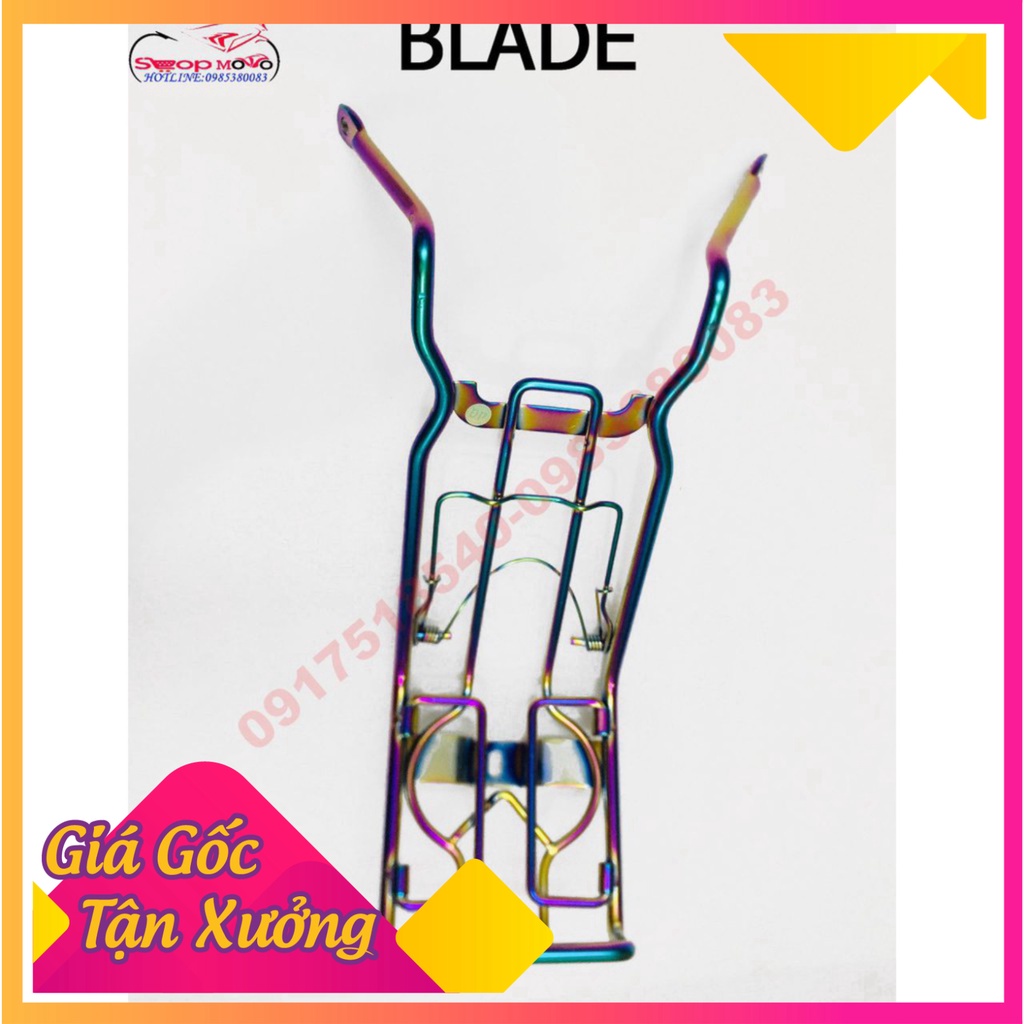 BAGA INOX 10 LY XI TITAN CHO EX 150,WAVE A 2078-18/RS/RSX, SIRIUS ,BALADE,DREAM (Ảnh Sp thật)