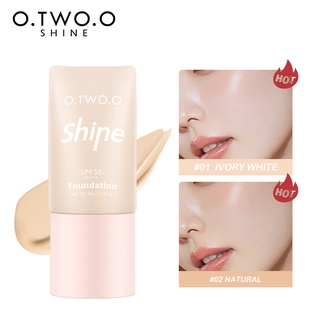 Kem nền O.TWO.O màu lì chống thấm nước lâu trôi 24 giờ thời trang 30ml với 4 màu tùy chọn