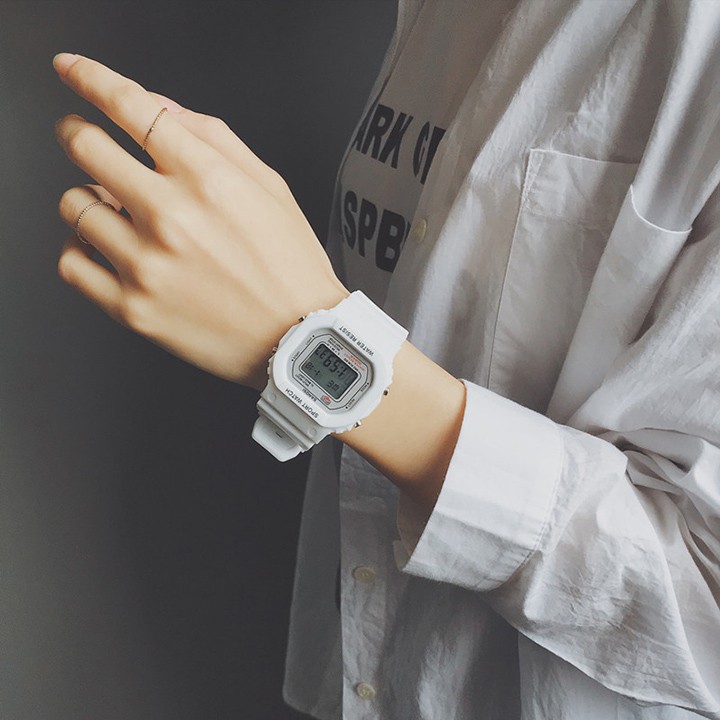 Đồng hồ điện tử SANOSI mặt vuông phong cách Unisex Bán lẻ giá sỉ