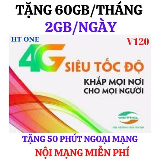 SIM 4G VIETTEL V120