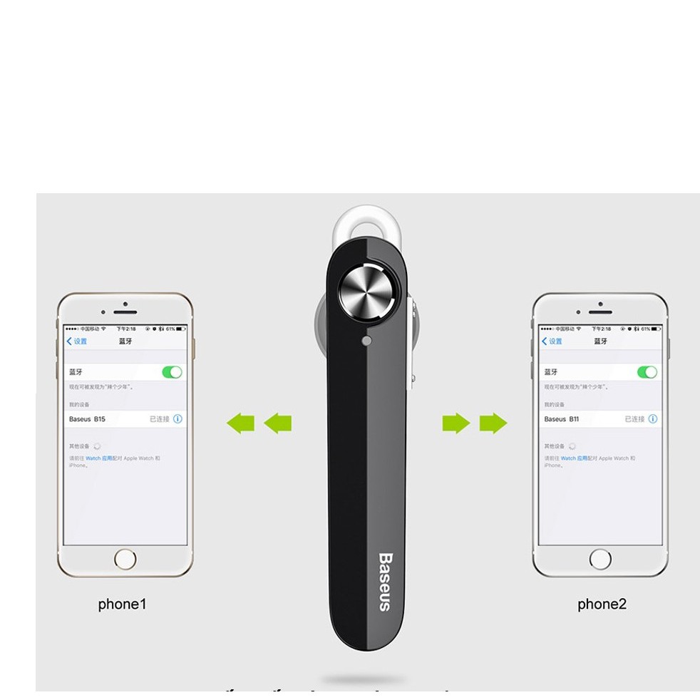[GIÁ HỦY DIỆT ]Tai nghe Bluetooth Baseus Encok A01 Earphones - Kết nối cùng lúc 2 thiết bị