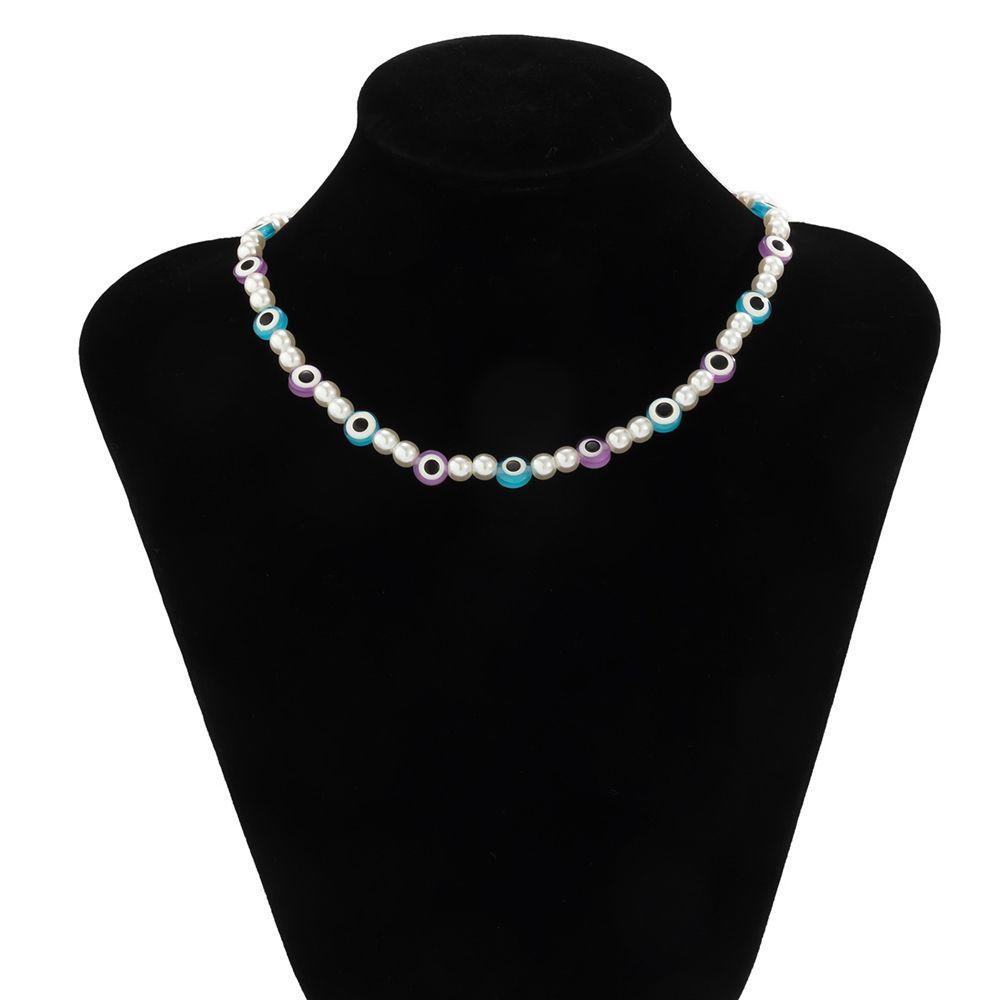 QQMALL Vòng Cổ Choker Acrylic Thời Trang Cổ Điển Phong Cách Bohemian Dành Cho Nữ