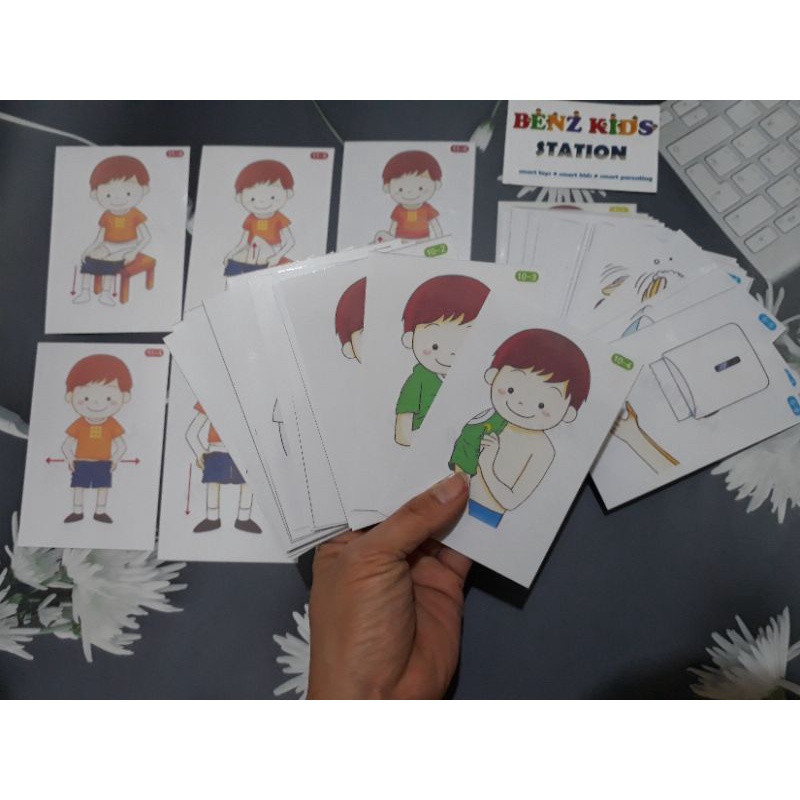 Bộ học liệu dạy trẻ kỹ năng hàng ngày