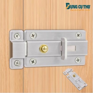 Khóa cửa bấm chốt inox cao cấp