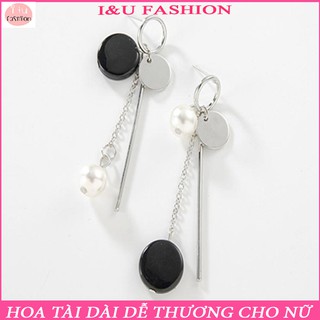 Bông tai hoa tai khuyên tai dài phong cách hàn quốc độc đáo hot hè 2021 -KT-18
