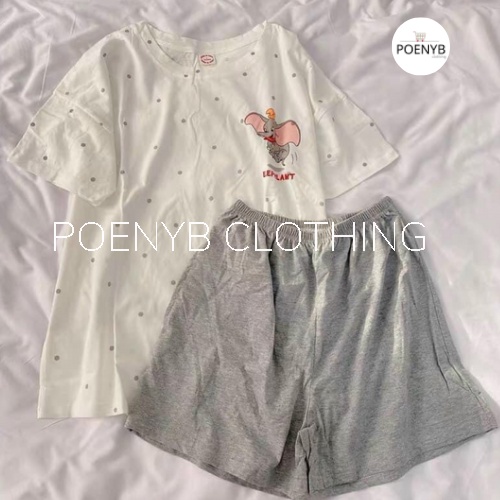 Đồ bộ vải thun dễ thương kiểu Hàn Quốc POENYB nữ ulzzang [FREESHIP] | BigBuy360 - bigbuy360.vn