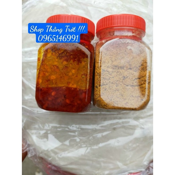combo *500g* bánh tráng phơi sương + sate + hành phi+ muối nhiễn.