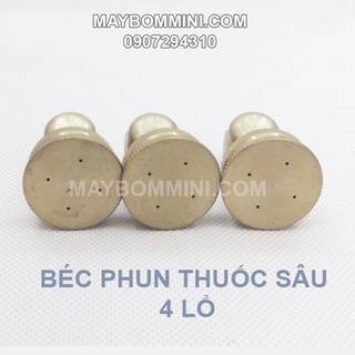 Béc phun thuốc trừ sâu 4 lổ
