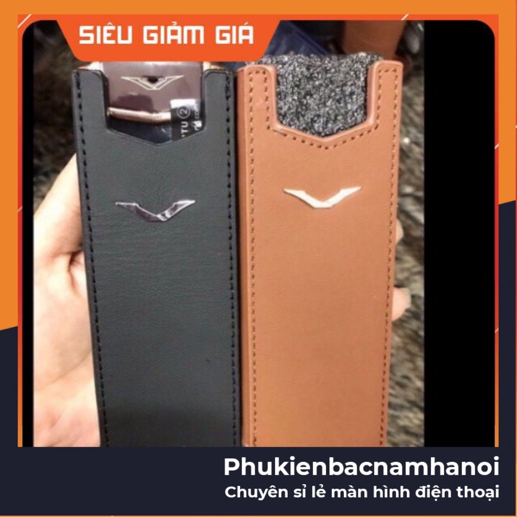Bao Da Vertu Sig S Bao Da Không Nắp trơn Bao Da Điện Thoại Vertu