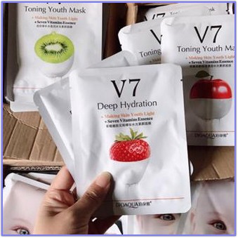 Mặt Nạ Giấy, Mặt Nạ V7 Dưỡng Da, Cấp Ẩm Toning Youth Mask nội địa Trung Bioaqua | BigBuy360 - bigbuy360.vn