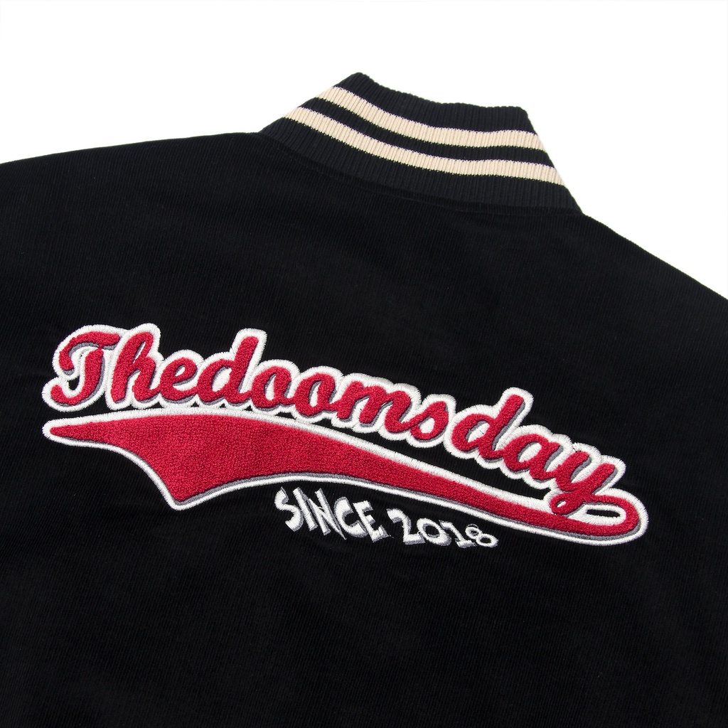 Áo khoác TDD®️ College Varsity - Black