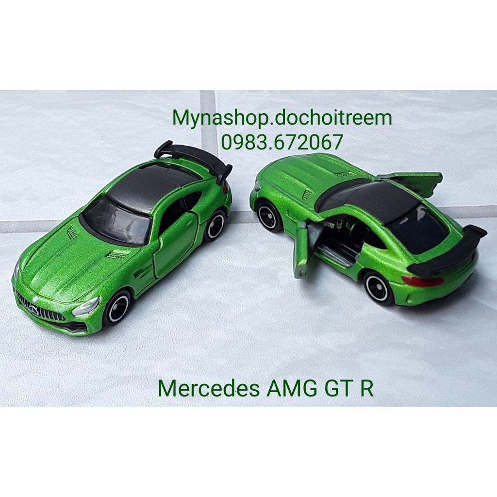 Đồ chơi mô hình tĩnh xe tomica không hộp, Mercedes AMG GT R