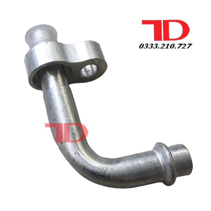 Cút nhôm cong bắt bích R12