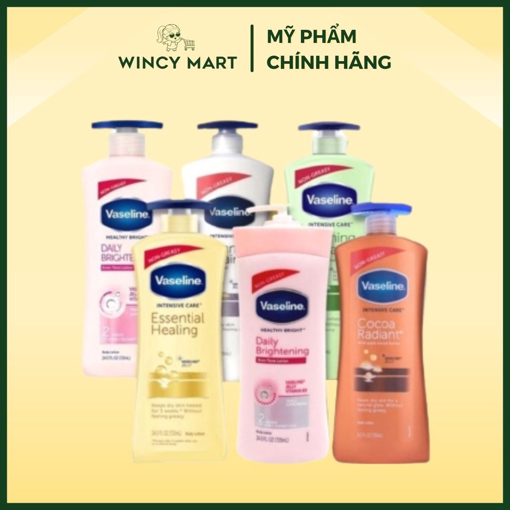 Sữa Dưỡng Thể Vaseline Healthy Bright 725ml Mẫu Nội Địa Mỹ