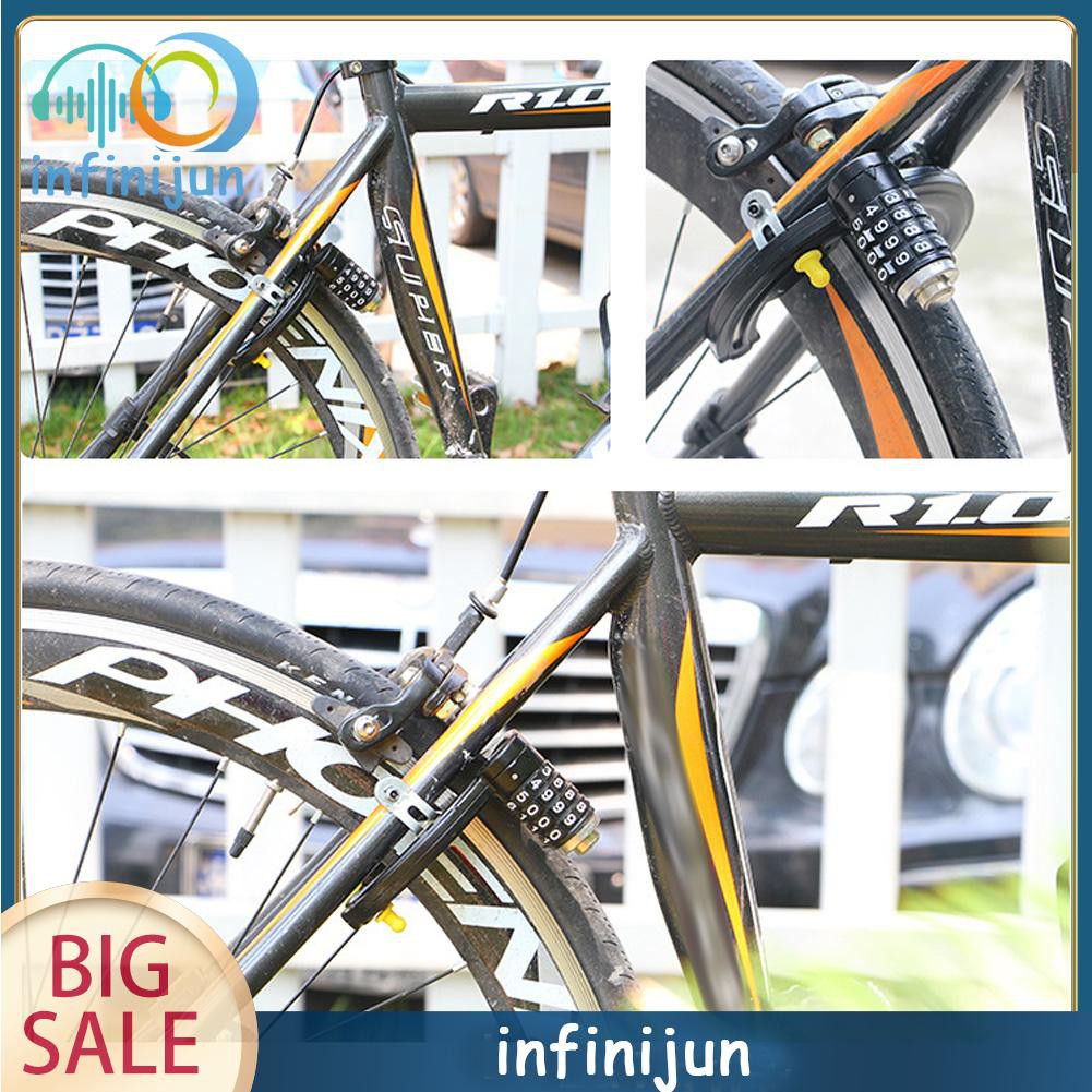 Ổ Khóa Xe Đạp Mật Mã 4 Chữ Số