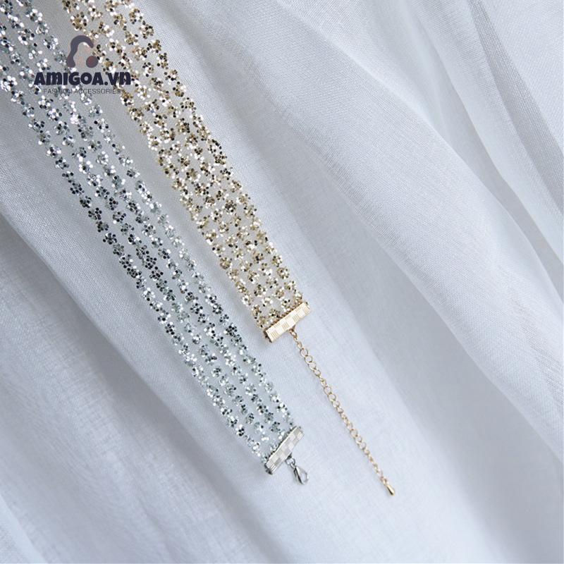 ✨✨Vòng Đeo Cổ sequin Lấp Lánh Thời Trang