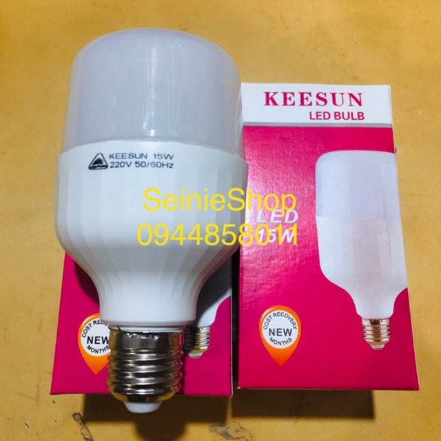 BÓNG LED BULB TRỤ 15W ÁNH SÁNG TRẮNG