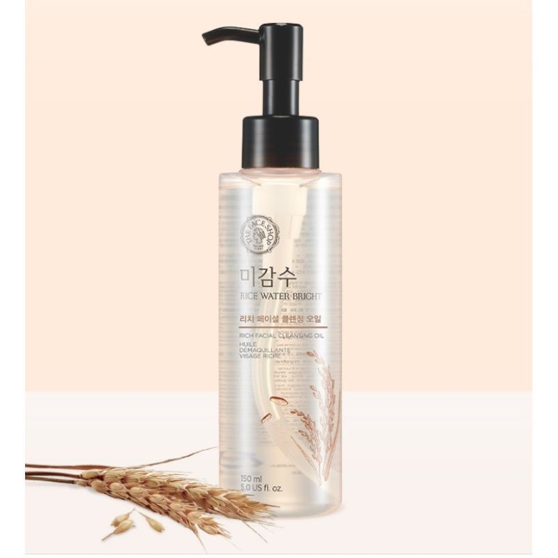 Dầu Tẩy Trang The Face Shop Rice Water Bright Light Cleansing Oil - 150ml