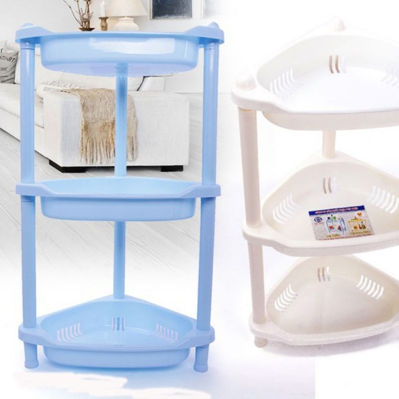 Kệ góc nhựa Việt Nhật kê góc tường, nhà tắm