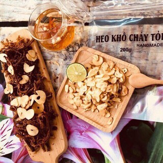 1KG  heo khô cháy tỏi đặc biệt 1 ngày chỉ có 10kg