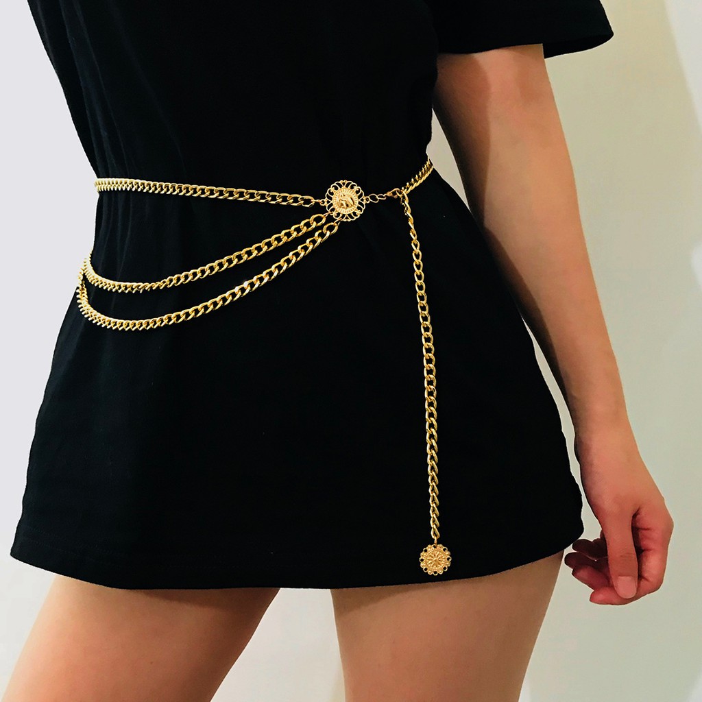 Đai váy nịt áo xích chain